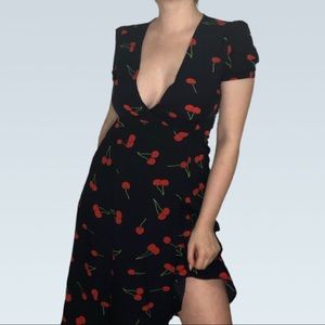 Cherry Printed Dress